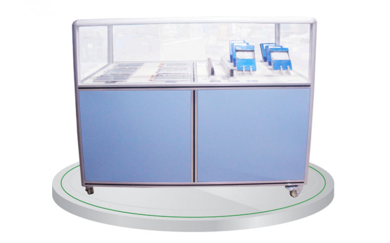 新能源汽車(chē)電池組合展示柜